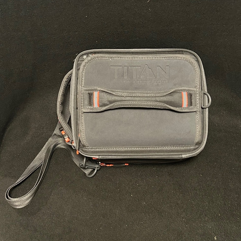 Titan Arctic Zone Lunch Box Unisex One Size Grey Expandable Insulated Cooler Bag